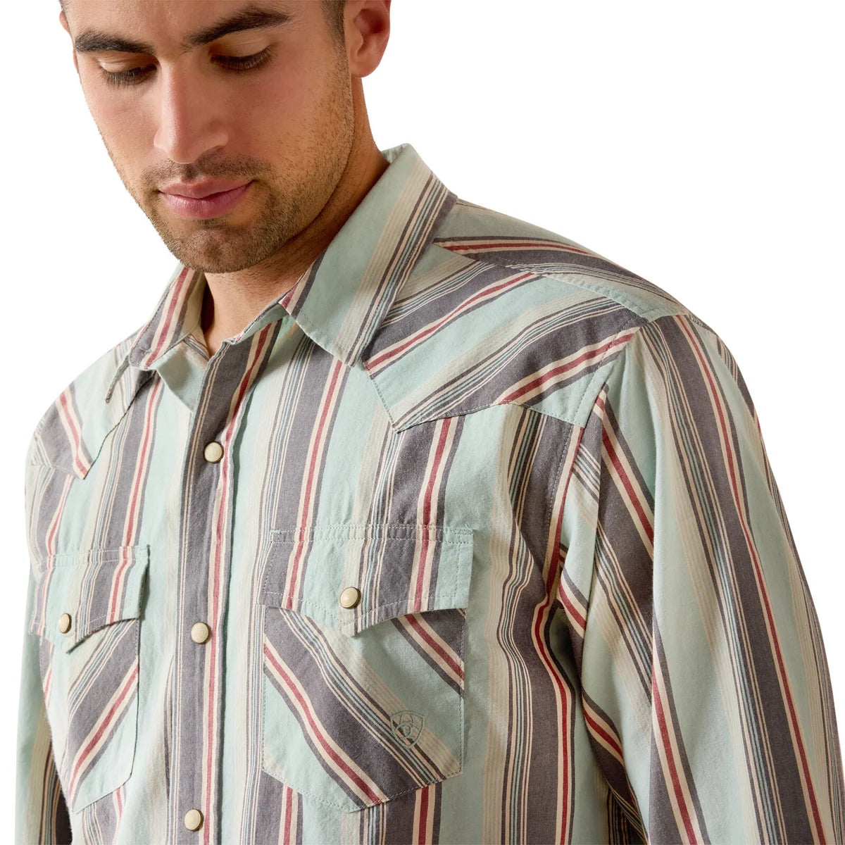 Ariat Mens Retro Hesperus Fitted Snap L/S Shirt