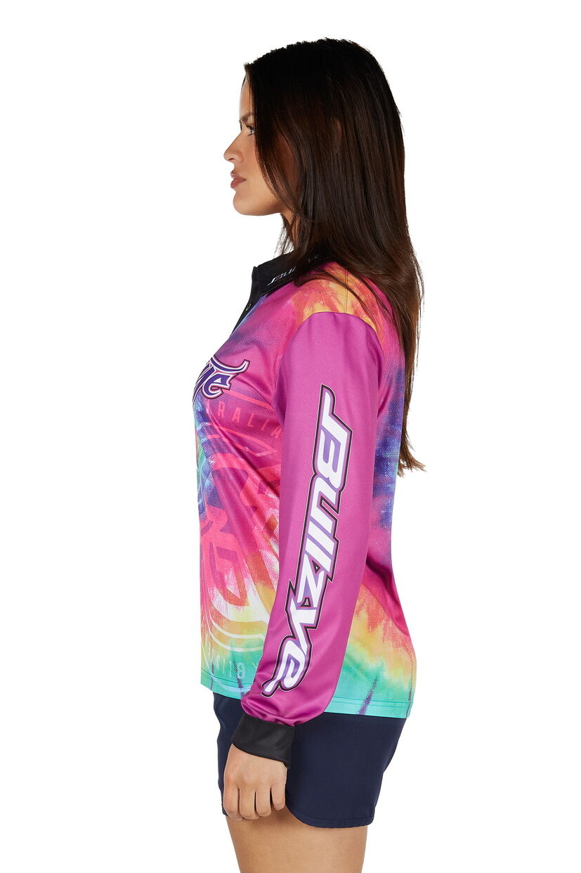 Bullzye Womens Narrative L/S Fishing Shirt