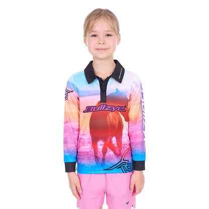 Bullzye Girls Gallop L/S Fishing Shirt
