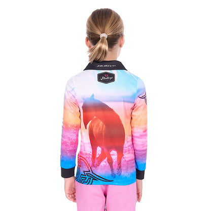 Bullzye Girls Gallop L/S Fishing Shirt
