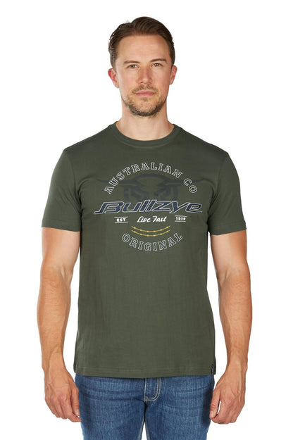 Bullzye Mens Live Fast S/S Tee