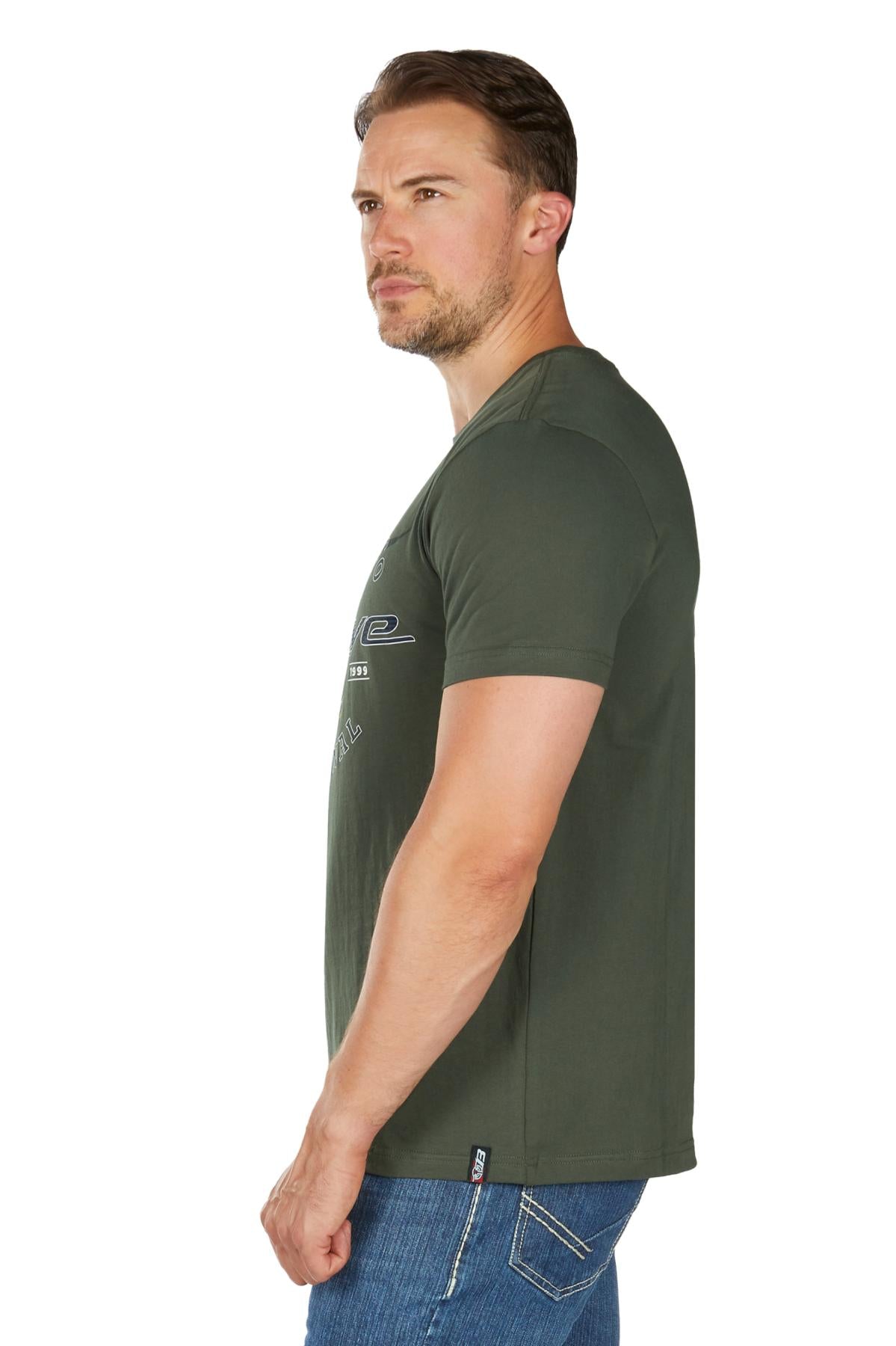 Bullzye Mens Live Fast S/S Tee