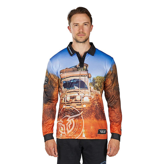 Bullzye Mens Blazing L/S Fishing Shirt