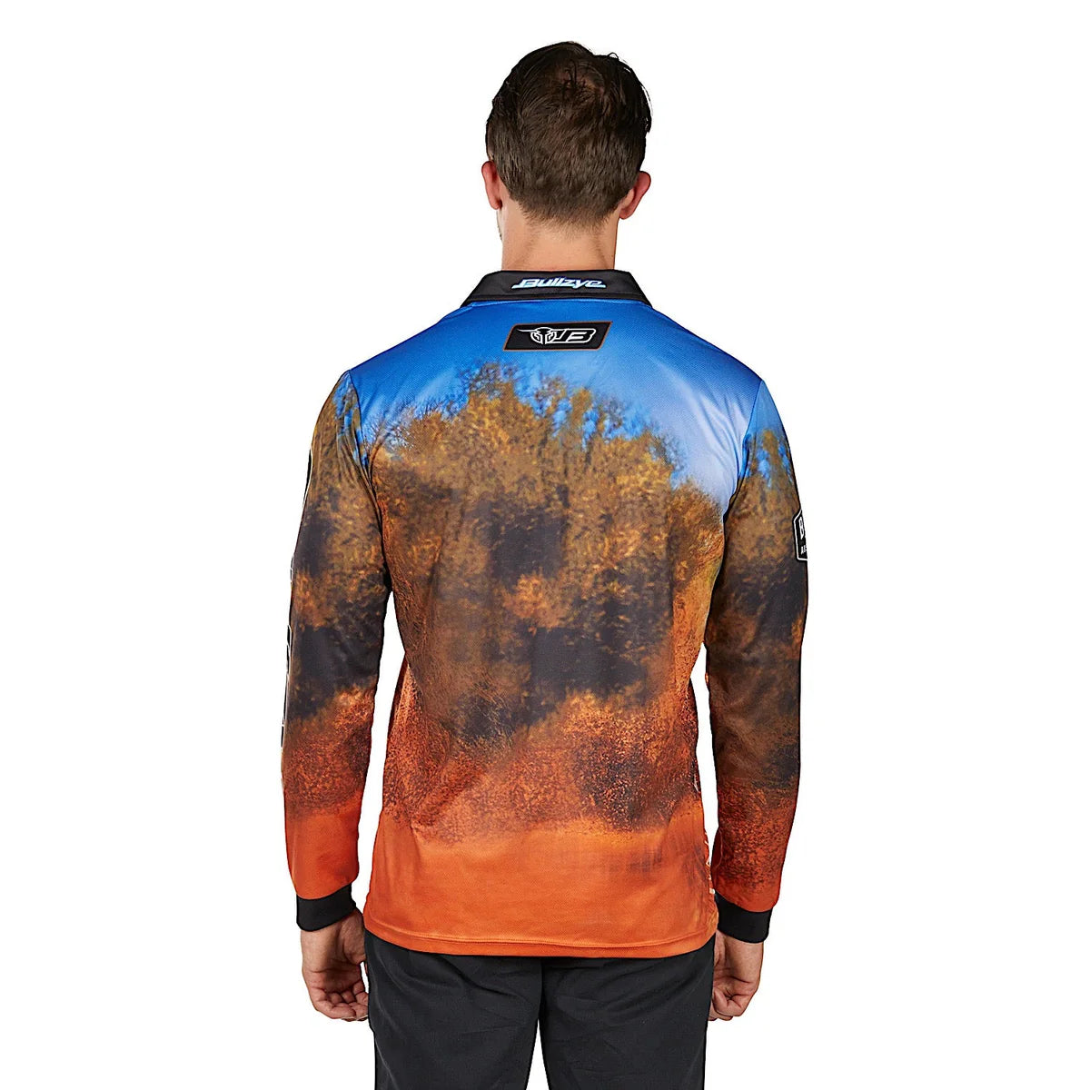 Bullzye Mens Blazing L/S Fishing Shirt