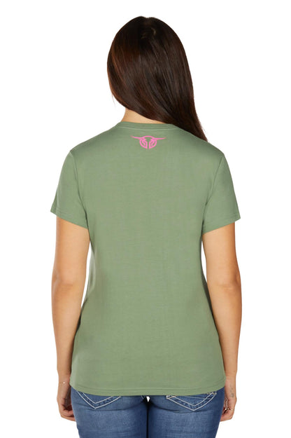 Bullzye Womens Nova S/S Tee
