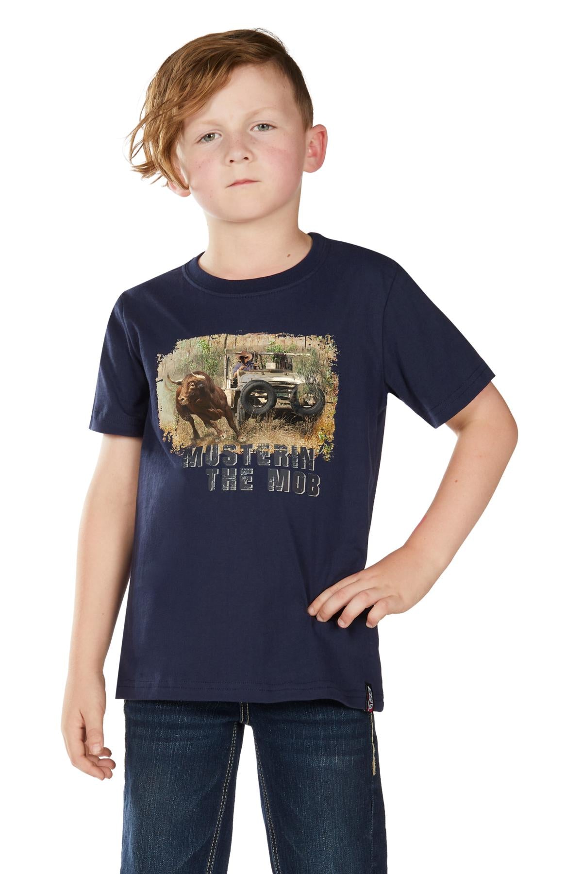 Bullzye Boys Muster S/S Tee