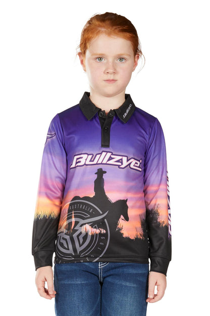 Bullzye Girls Sunset L/S Fishing Shirt
