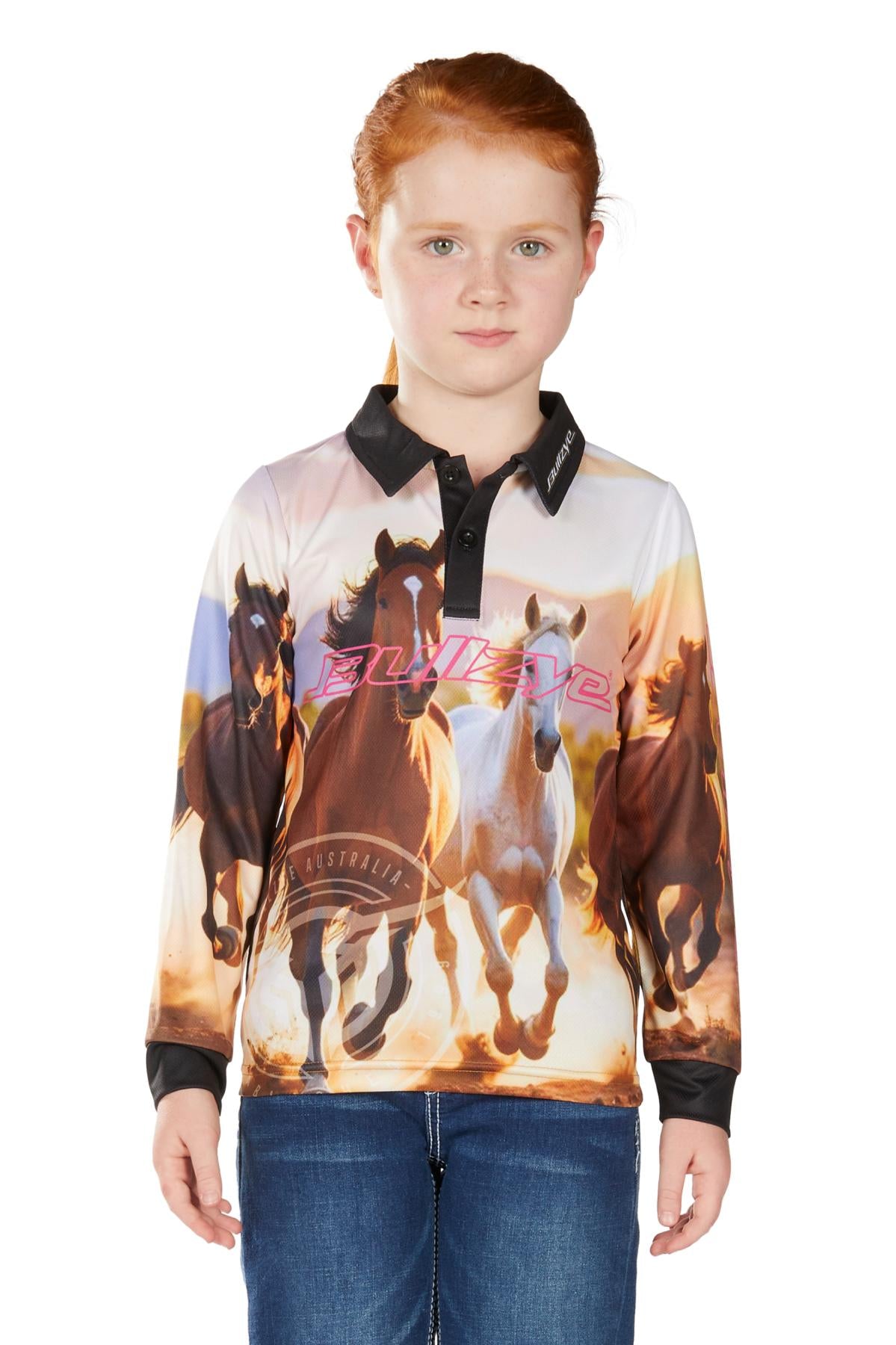 Bullzye Girls Gallop L/S Fishing Shirt