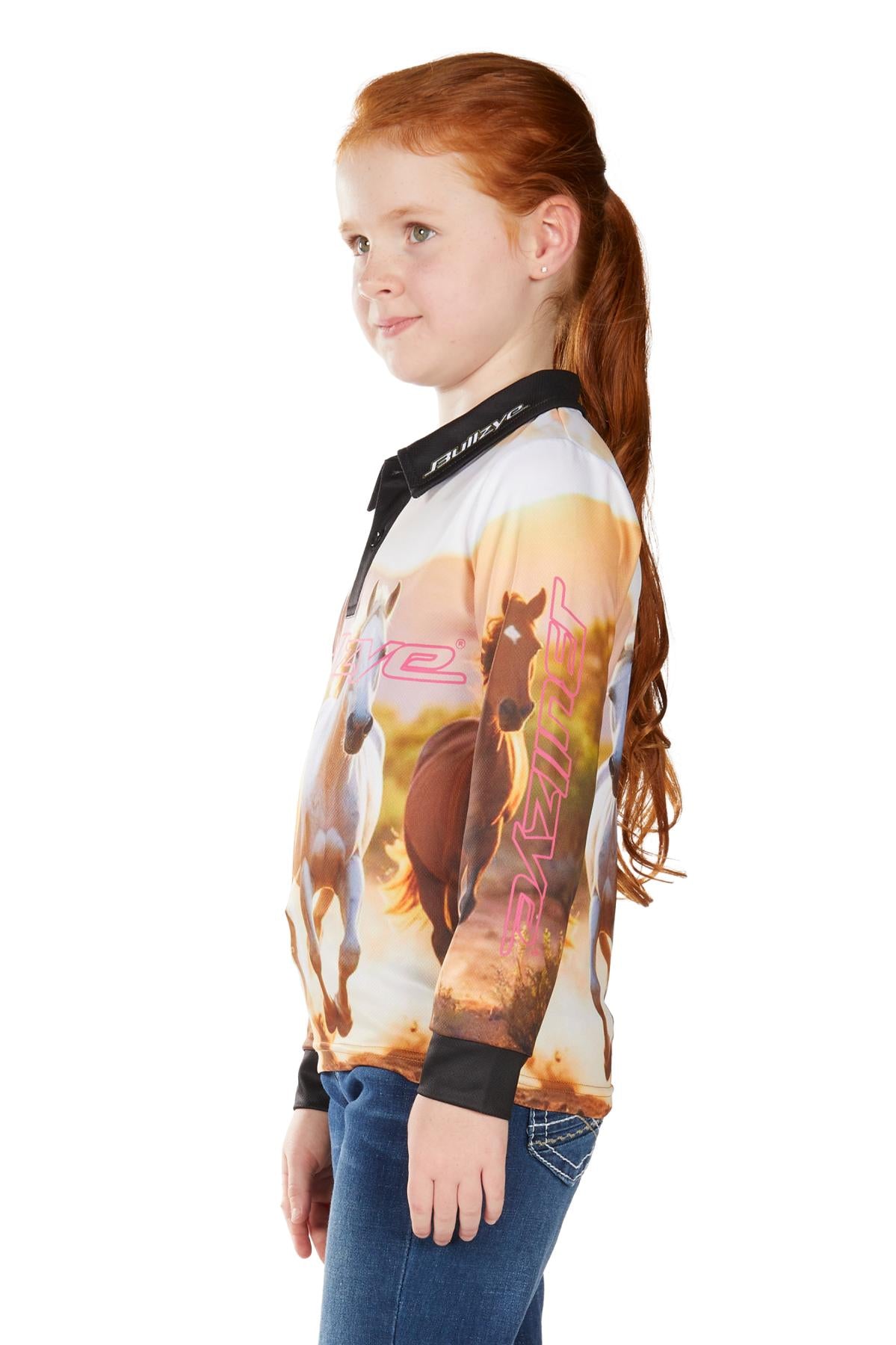 Bullzye Girls Gallop L/S Fishing Shirt