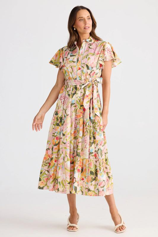 Brave + True Womens Alice Short Sleeve Dress