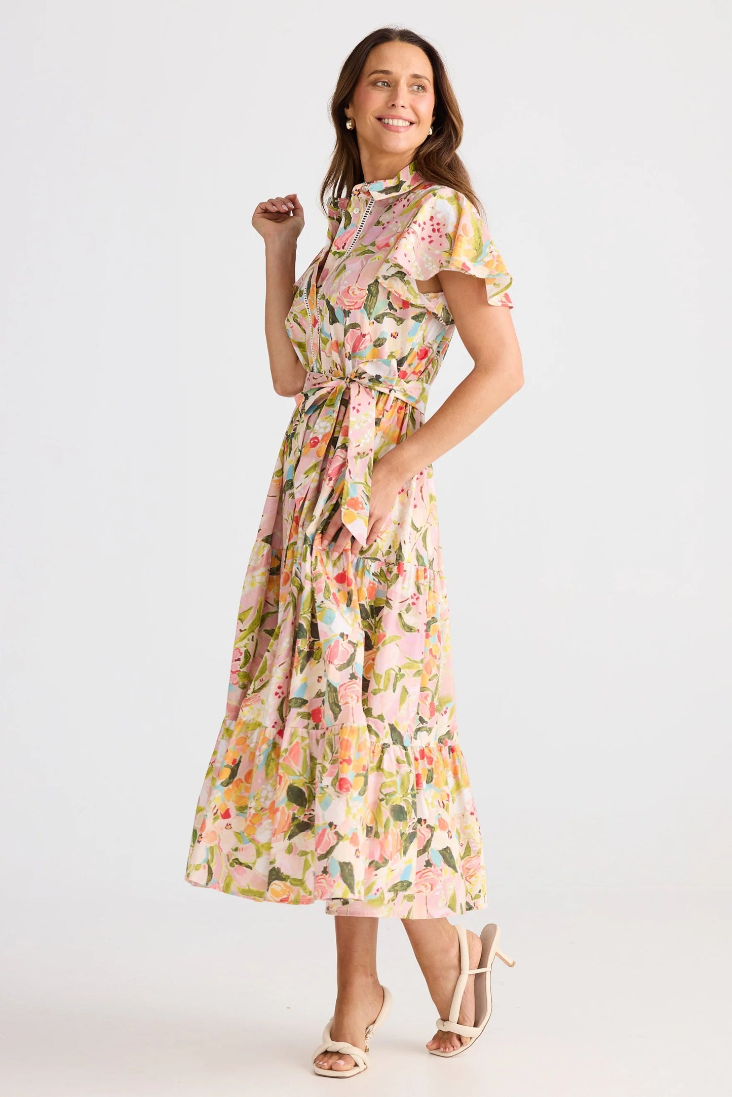 Brave + True Womens Alice Short Sleeve Dress