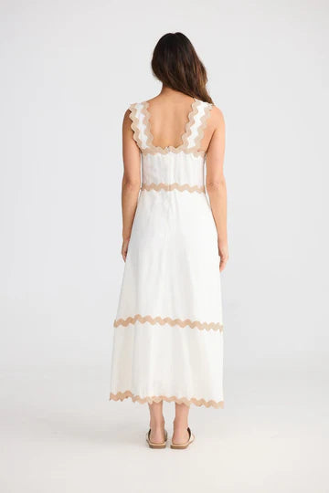 Brave + True Womens Marlo Midi Dress