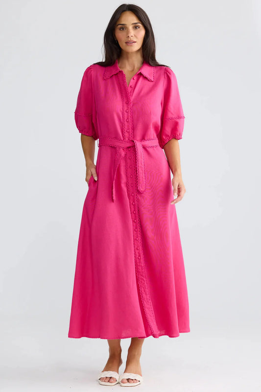 Brave + True Womens Brynn Midi Dress