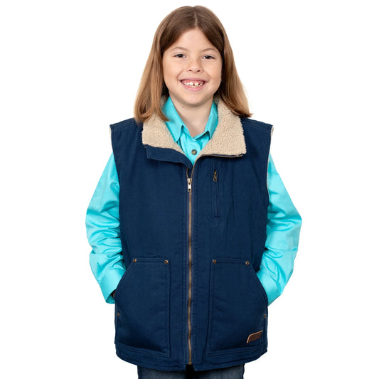 Just Country Kids Diamantina Sherpa Vest