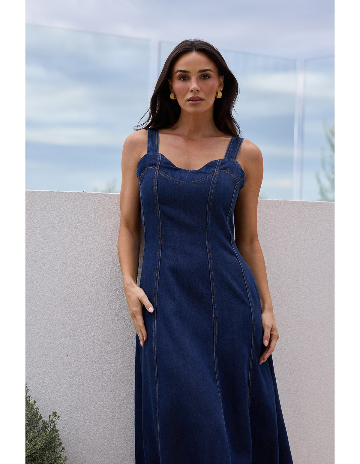 Brave + True Womens Heather Dress