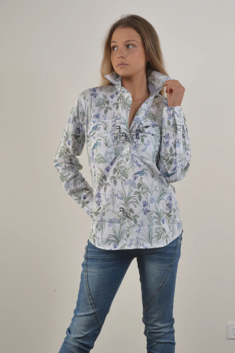 Bullrush Womens The Pines L/S Shirt