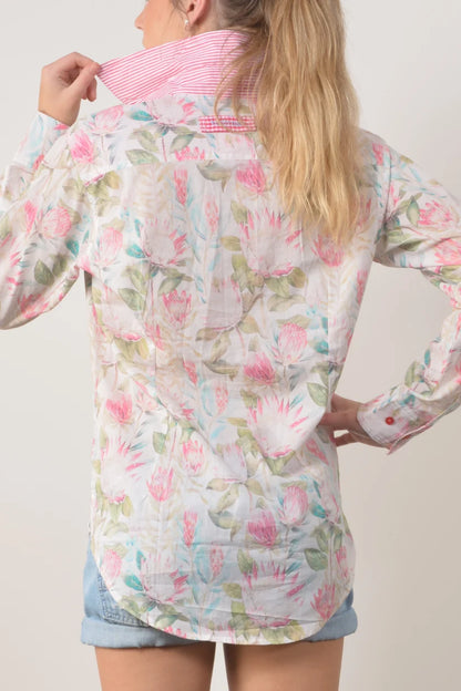 Bullrush Womens King Protea L/S Shirt