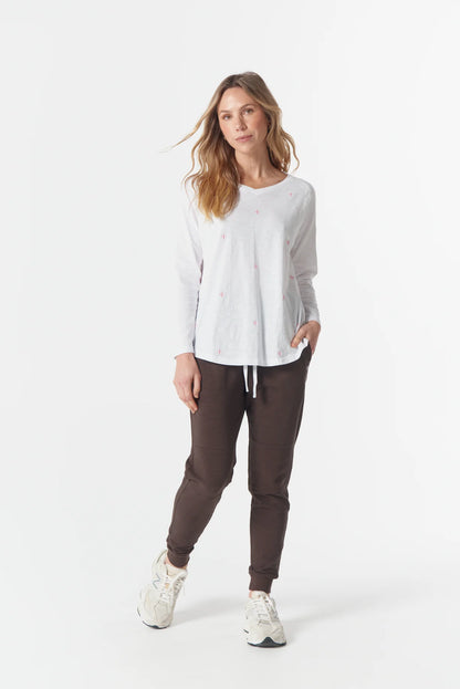 Cloth Paper Scissors Womens Come Back Queen Cros L/S Shirt