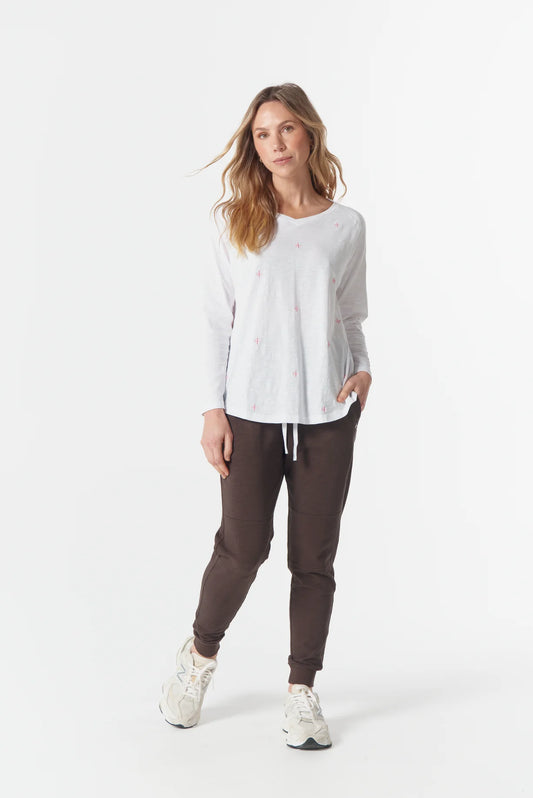 Cloth Paper Scissors Womens Come Back Queen Cros L/S Shirt