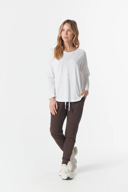 Cloth Paper Scissors Womens Come Back Queen Cros L/S Shirt