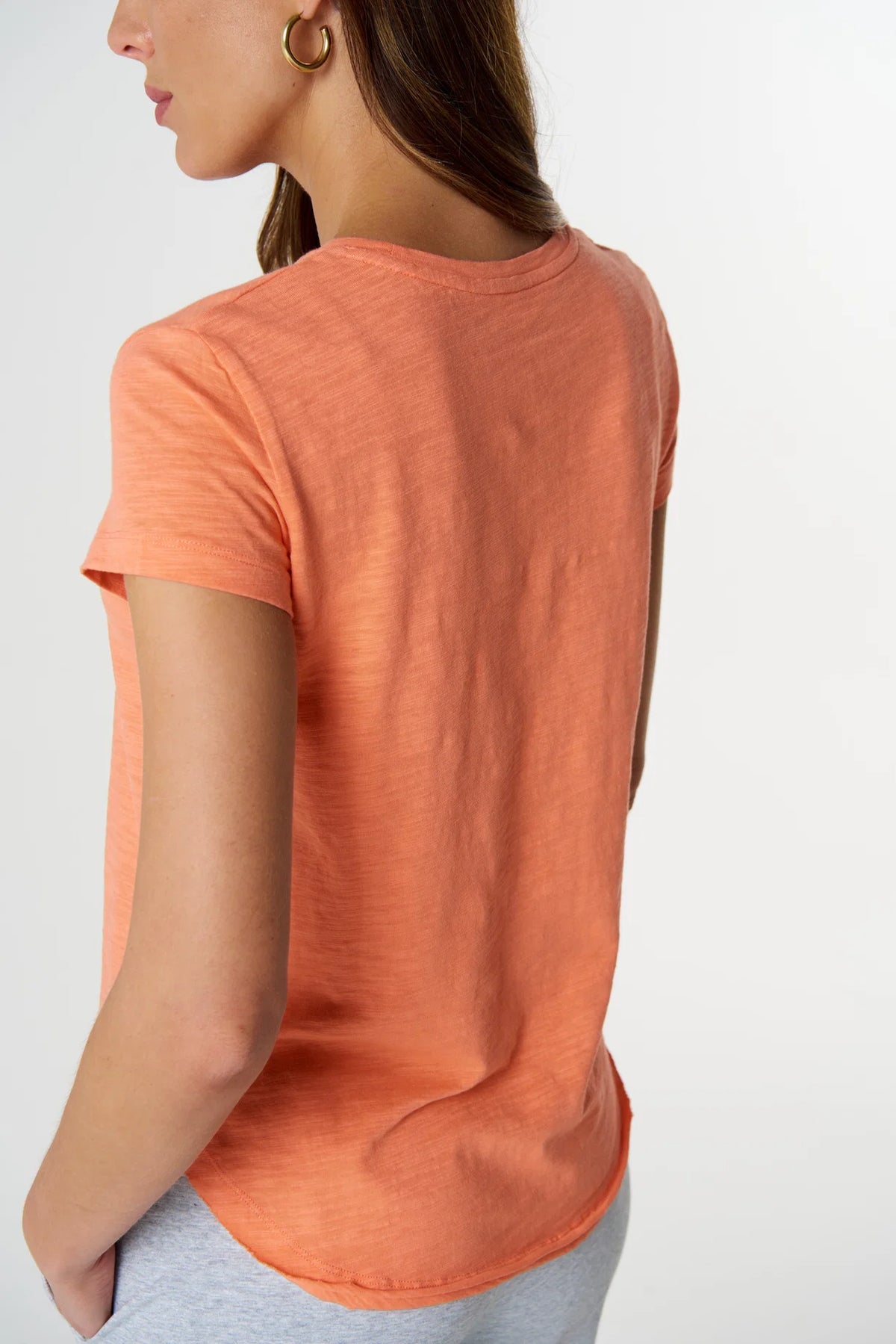 Cloth Paper Scissors Womens The Shaped Hem Tee