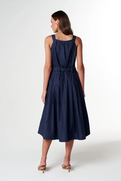 Cloth Paper Scissors Womens Home Pleat Cotton Dress