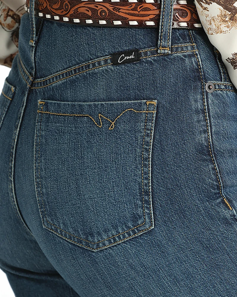 Cruel Denim Womens Casey High Rise Loose Jeans