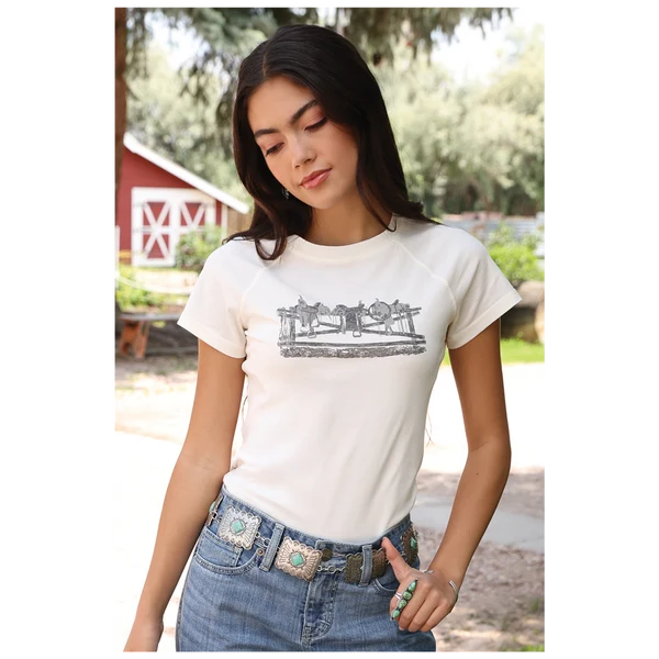 Cruel Denim Womens Western S/S Tee