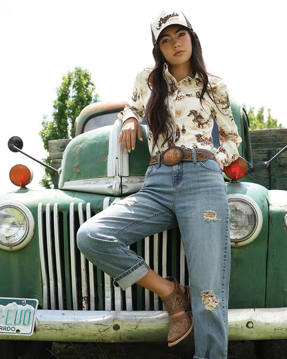 Cruel Denim Womens Western L/S Shirt