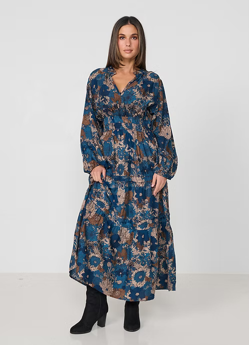 Caju Womens Elastic Waist Dress