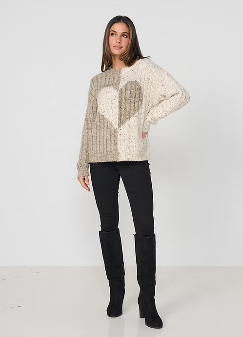 Caju Womens Dois Coracoes Jumper