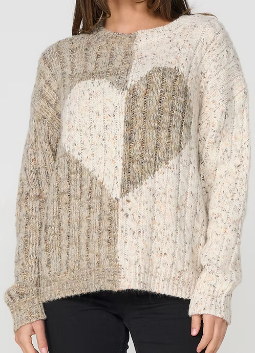 Caju Womens Dois Coracoes Jumper