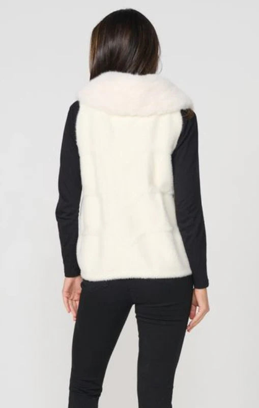 Caju Womens Faux Fur Vest