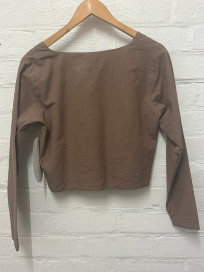 Caju Womens Wooden Button Crop Jacket