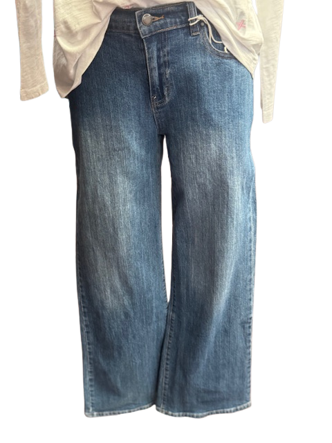 Cloth Paper Scissors Womens The Low Sun Wide Leg Jeans