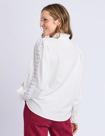 Elm Womens Dahlia Lace Shirt