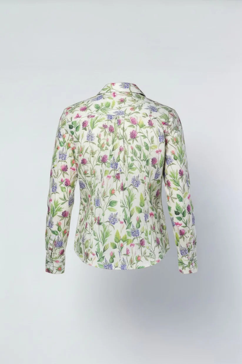 Equinox Womens Floral Print Shirt