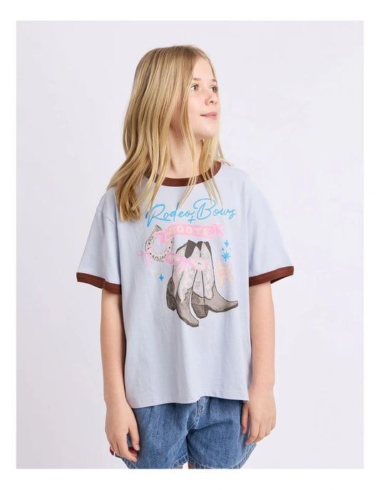 Eve Girl Boots Ringer Tee