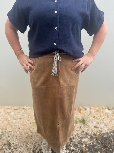 Foil Womens Suede Dreams Skirt