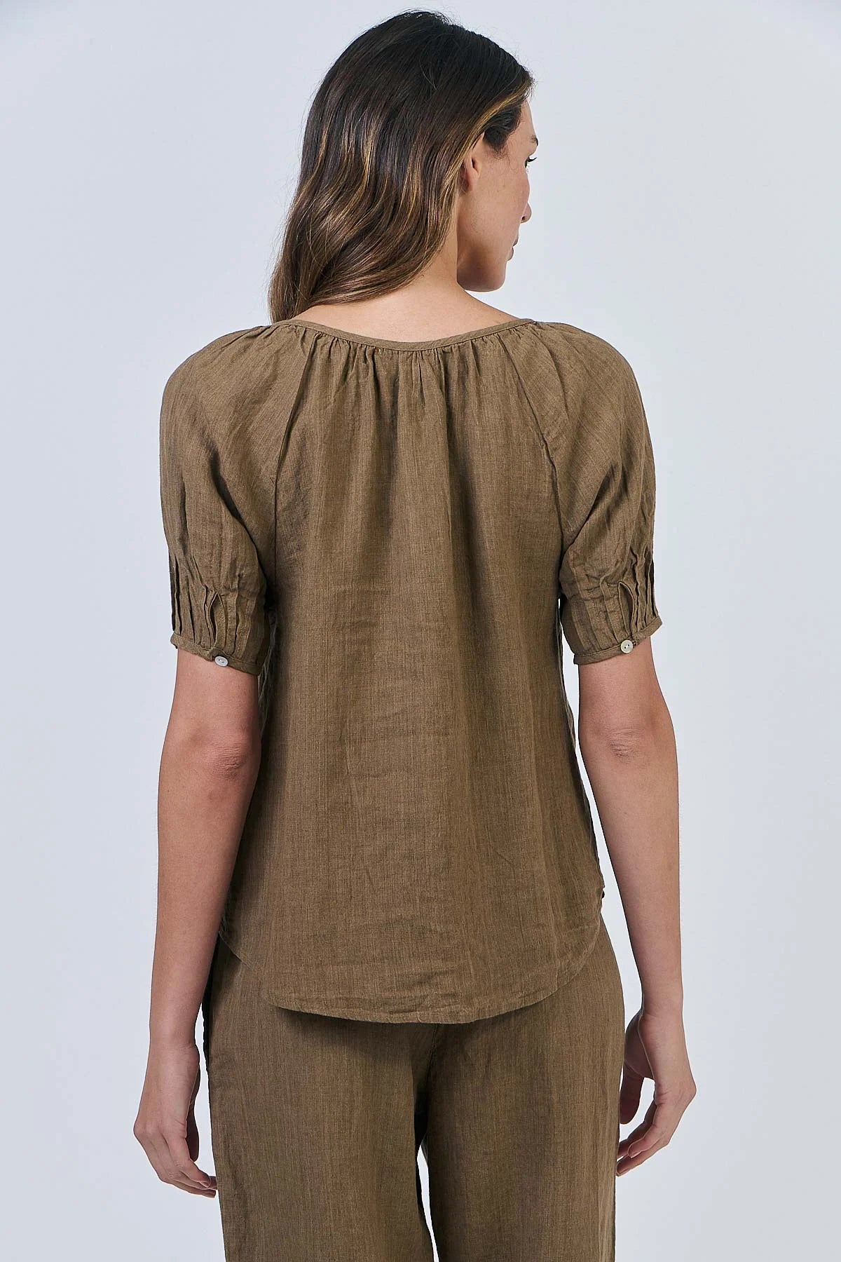 Natural Womens S/S Top