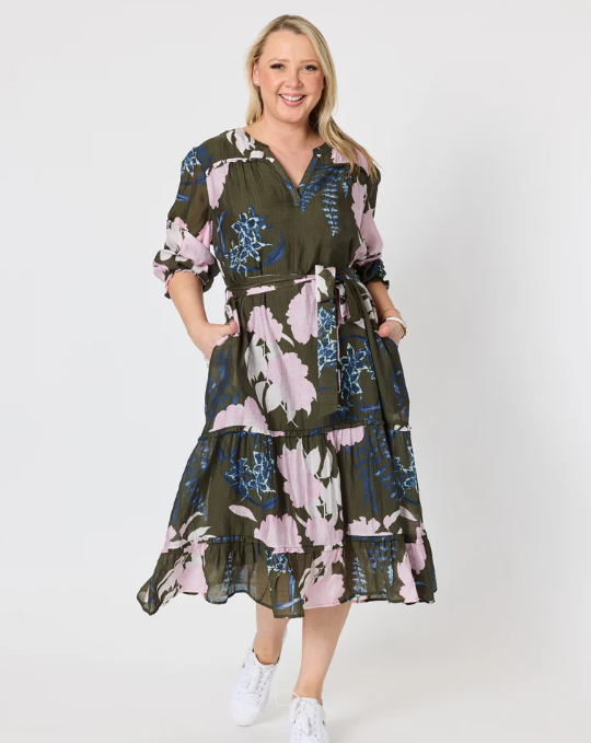 Gordon Smith Womens Colorado Print Dress
