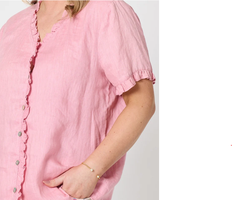 Gordon Smith Womens Audrey Linen Top