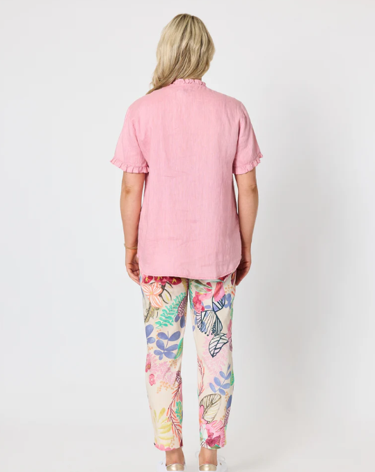 Gordon Smith Womens Audrey Linen Top