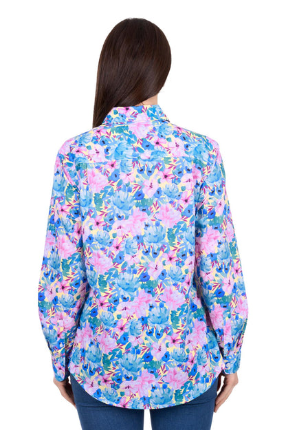 Hard Slog Womens Trixie 1/2 PLKT L/S Shirt
