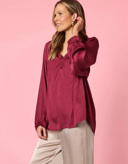 Hammock + Vine Womens Lux Plait Top