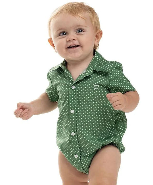 Just Country Infant Frankie Full Button S/S Jumpsuit