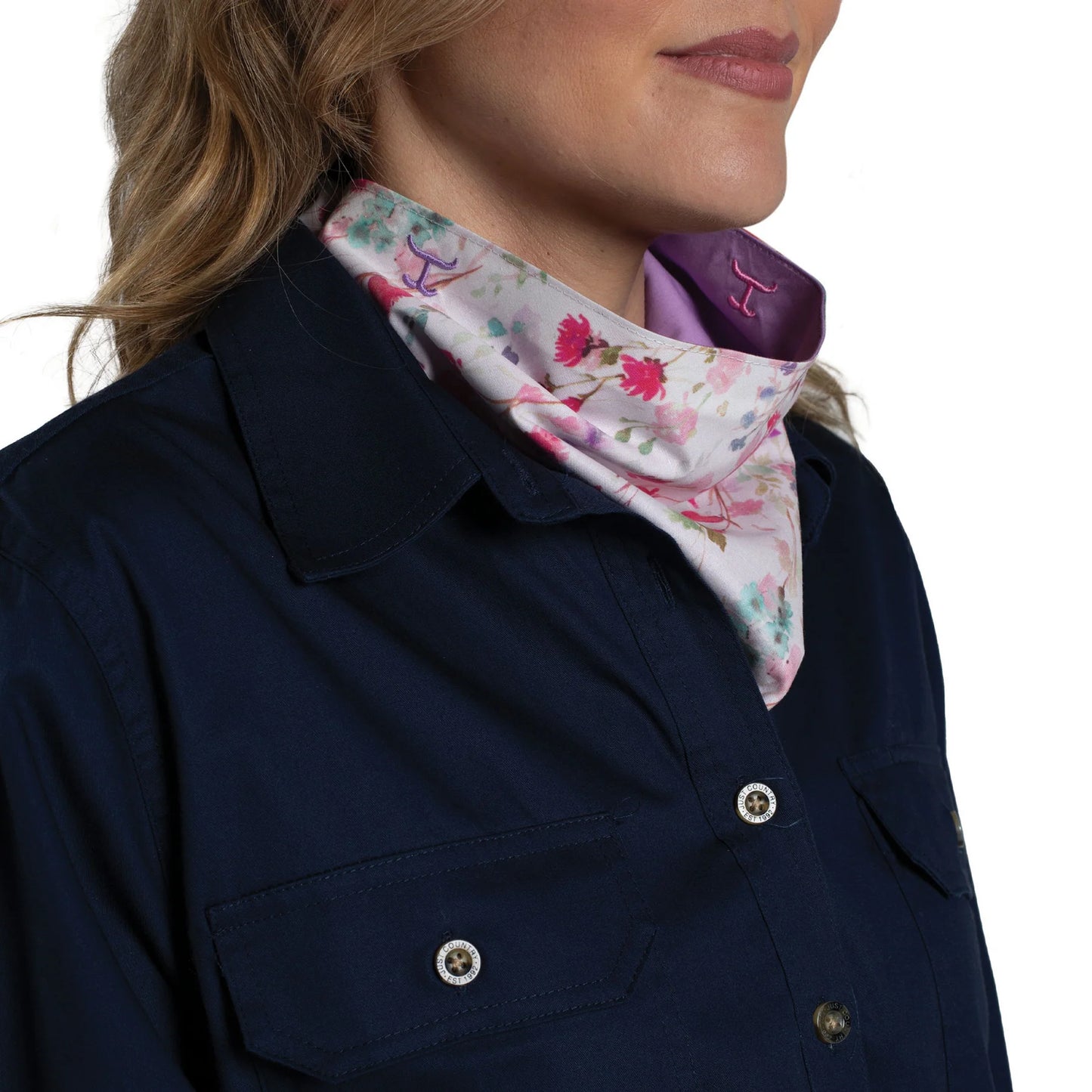 Just Country Womens Carlee Double Sided Scarf