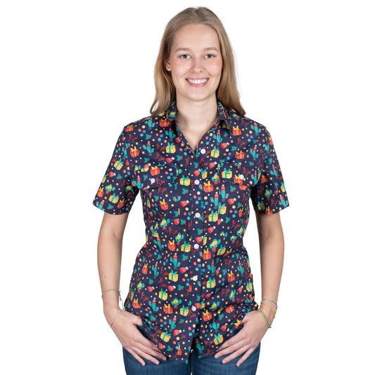Just Country Womens Izzy Full Button S/S Shirt