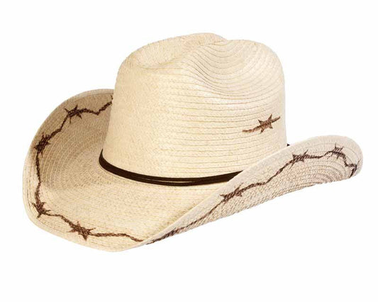 Sunbody Kids Barbed Wire Cattleman Hat