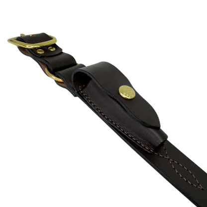 Boss Cocky Knife Pouch Belt Brass Buckle Belt